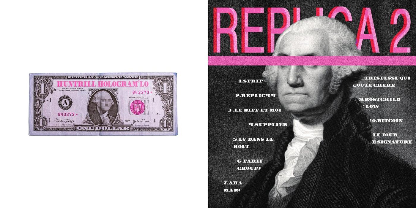 Replica 2, Pochette et dos